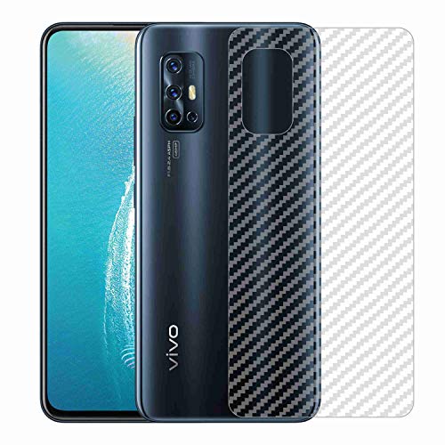 Image of Compatible with Vivo V17 Back Screen Protective Film Carbon Fiber Skin Transparent Screen Guard Sticker
