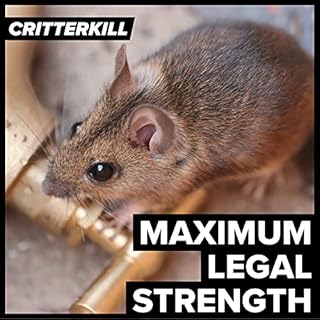 CritterKill Rat & Mouse Killer Poison Grain 150g SINGLE FEED - EXTRA STRENGTH (600g)