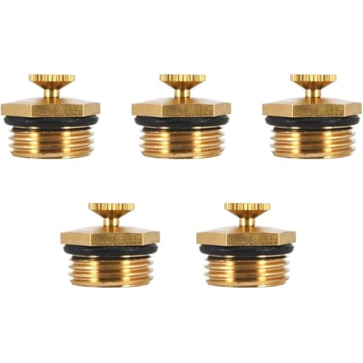 Brass Drip Irrigation Heads Set of 5 20mm
