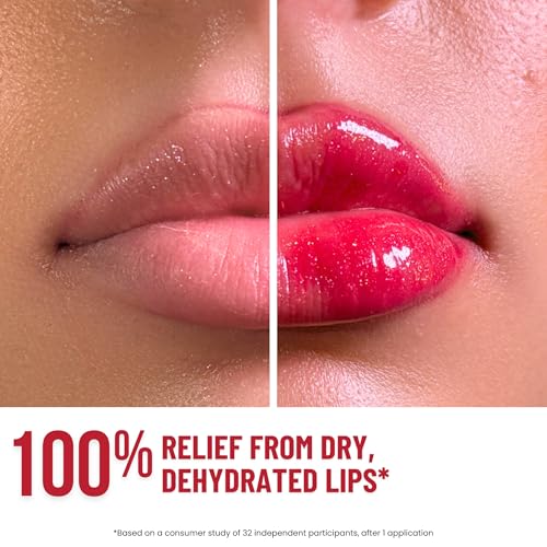 Image of Tinted Lip Balm - Cherry Frost | 10ml | Hydrating & Plumping Balm for Pigmented Lips | With Tripeptides, Ceramides, Shea Butter & Cupuacu | Deep Repair & Barrier Care
