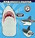 Scary Shark Hand Puppet, Beach & Bath Toy | Realistic 'Great White' Soft Rubber Shark Glove Puppet for Kids, Boys, Girls, Toddlers, Children Aged 3 4 5 6 7 8 9 10+ (1 Pack)