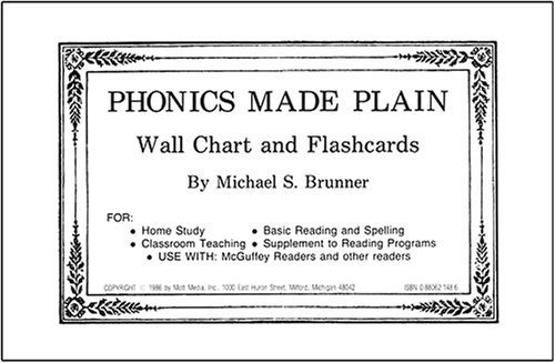 Phonics Make Plain Flashcards Brunner pour surmonter les blocages en lecture