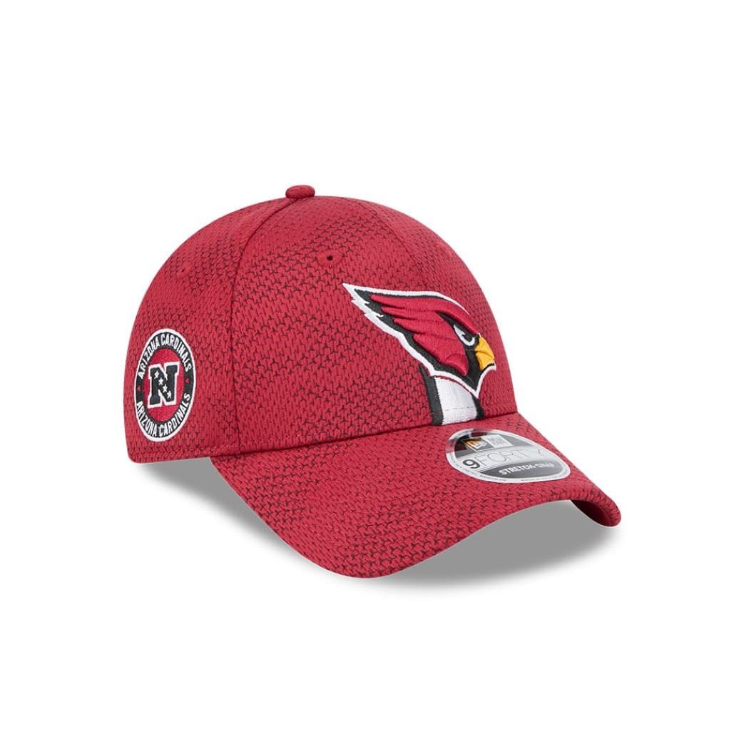 New Era Arizona Cardinals NFL 2024 Sideline Red 9Forty Adjustable Stretch Snapback Cap