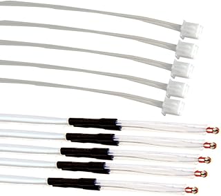 5PCS Creality 3D Printer NTC Thermistor 100K, NTC 3950 100K ohm Thermistor Temp Sensor for Creality Ender 3/Ender 3 Pro/Ender 3 Neo/Voxelab Aquila, XH2.54-2P Connector (1m/39.4inch)