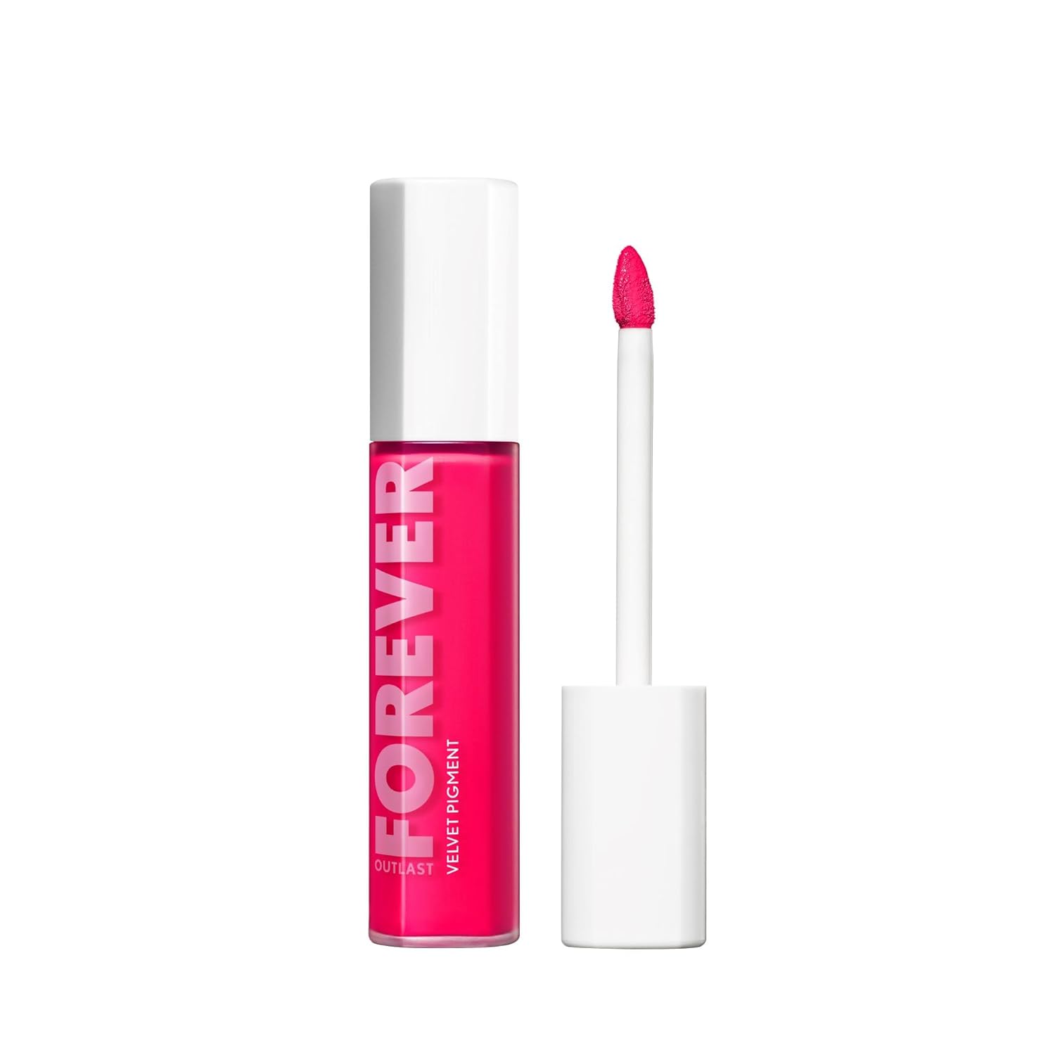 COVERGIRL Outlast Forever Velvet Pigment, 300 Pop, Matte Lipstick, Vegan Formula, Easy to Use, Glides on Effortlessly, Long-Lasting, Perfect Color, 0.30oz