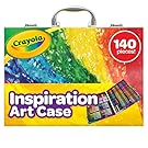 Crayola Inspiration Art Case Coloring Set, Kids Art Supplies Set, Back To School Gifts For Kids, 140 ct [Amazon Exclusive]