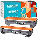 El tóner negro compatible TN1050 TN-1050 de Keenkle, mantiene tus ideas con colores vivos, impresión suave y calidad fiable