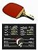 JISAM TRADE Champion XIOM M8.0P Ping Pong Racket Table Tennis Penholder Type for Professional + Key Ring