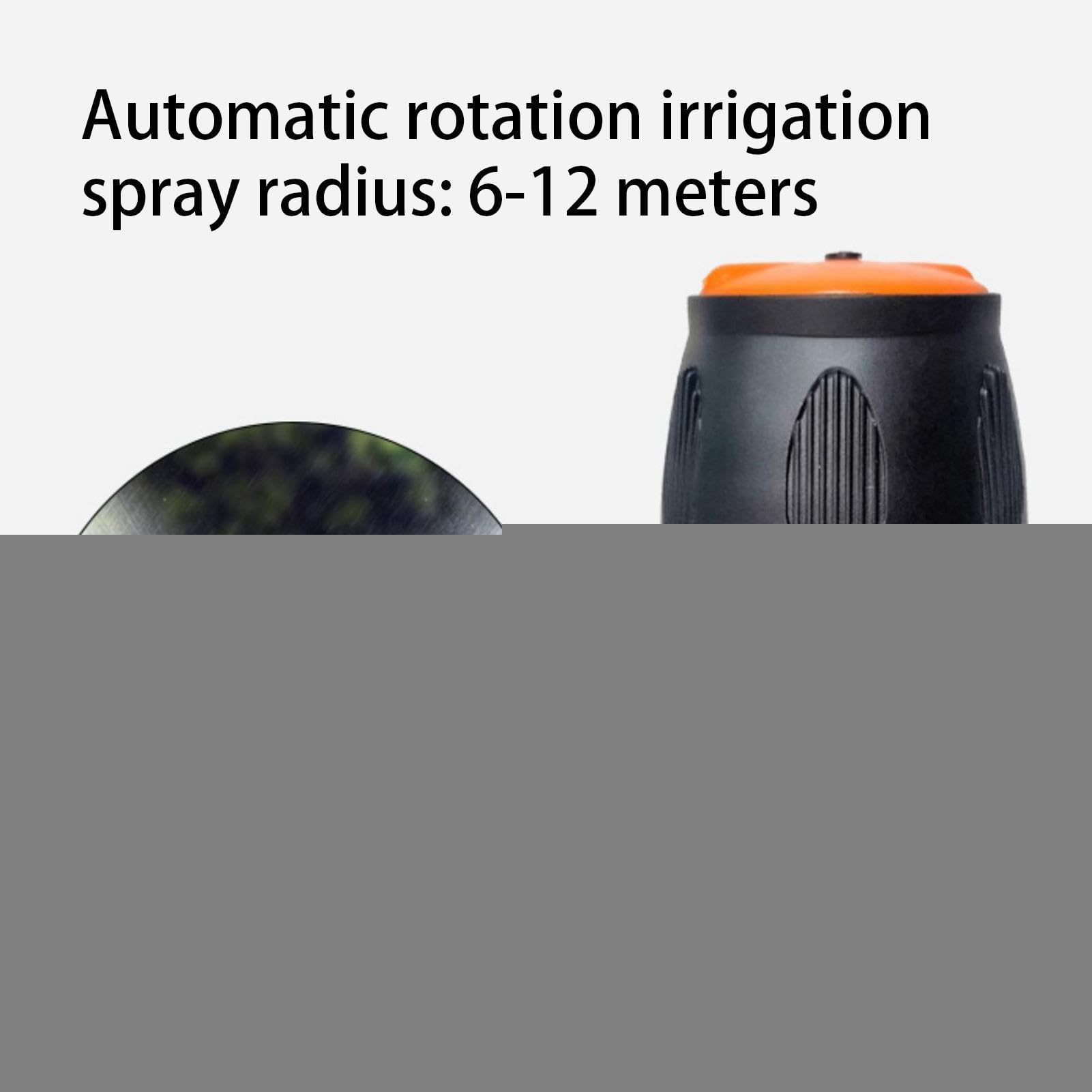 Arroseur de jardin – Arroseur de jardin rotatif à 360 degrés, arroseur rotatif | Arroseur d'irrigation extérieur | Arroseur d'arrosage extérieur | Arroseur d'arrosage pour jardin, pelouse, terrasse,