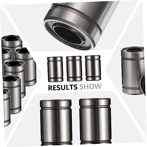 Gleavi 131337PLGYE 12 Pcs Linear Ball Bearings D Printer Accessories Printer Bearings Linear Motion Spline Bearing Bore Linear Ball Bearing Bushing Linear Ball Bearing Interior Machine Tool Steel thumb #8