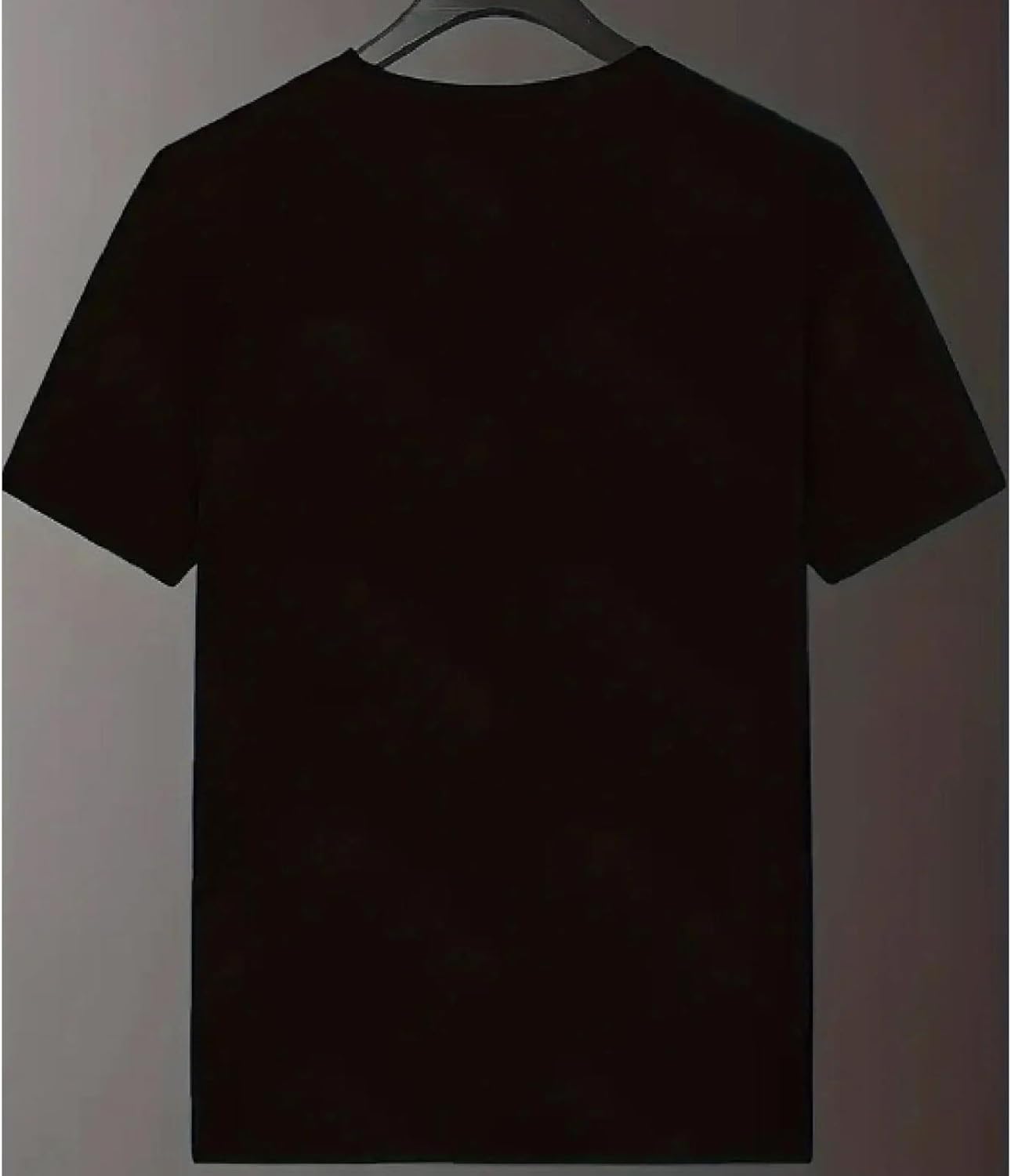 Men's Summer Solid Color T-Shirt And Shorts Set Casual Loose Fit Round Neck Lightweight Outfit