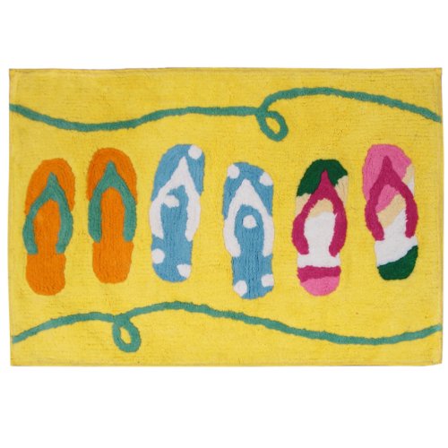 Allure Home Creations Sun and Sand Bath Rug