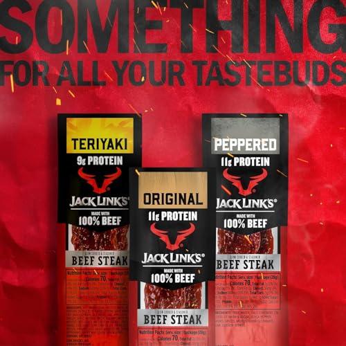 Jack Link’s Premium Cuts Beef Steak, Original, 1 oz., 12 Count – Great Protein Snack 11g of Protein and 1g of Carbs per Serving, Premium Beef - image 6