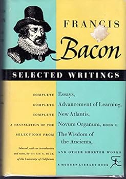 Hardcover Francis Bacon: Selected Writings Book