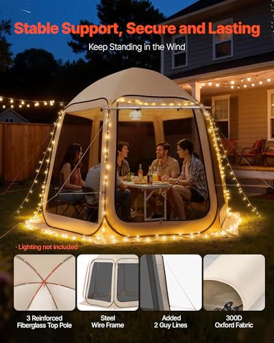 VEVOR 10x9.2 FT Pop-Up Screen Room