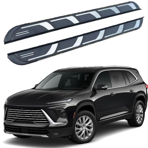 Estribos laterales aluminio antideslizantes Buick Enclave