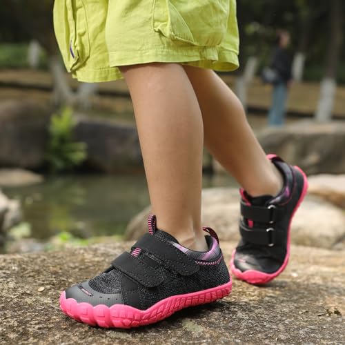 Image of KUBUA Barefoot Shoes for Kids Boys Girls Wide Toe Box Zero Drop Sneakers | Minimalist Lightweight, Breathable, Comfortable, Easy On /Off, Hiking, Tennis, Walk, Daily Wear, Toddler, Little Kid, Big Kid