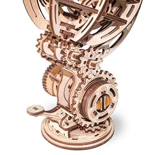 Eco Wood Art 3D Puzzle Kinetic Globe #TOP2