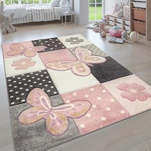 Paco Home Kinderteppich Regenbogen Bauernhof 200x290 cm