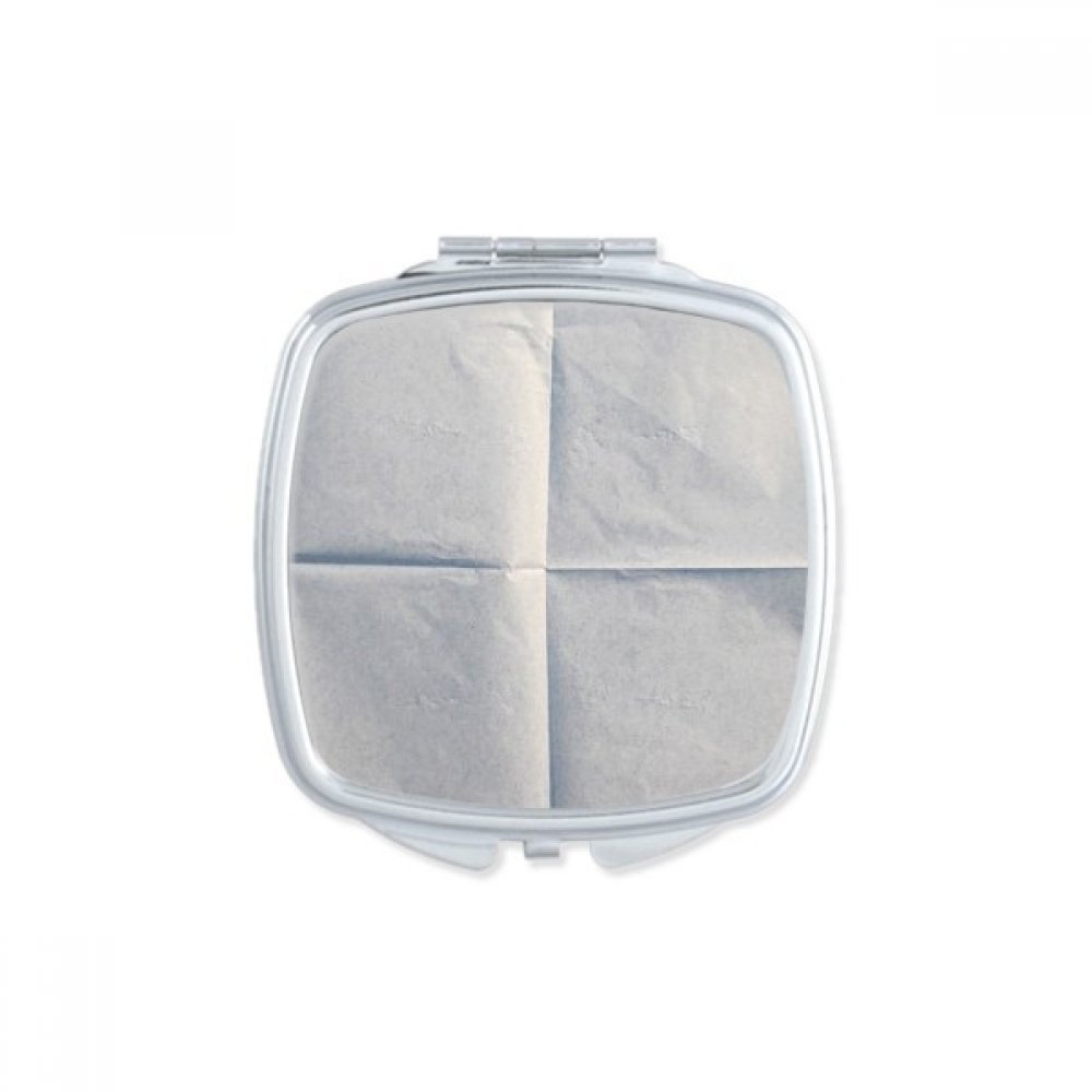 Miroir de poche mignon petit cadeau portable multicolore texture papier