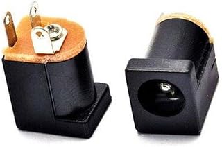 10PCS/LOT DC Power Socket Jack DC-012 PIN=2.0 3Pin DIP Needle Size Adaptation 5.5mmx2.1mm Power Female Plug