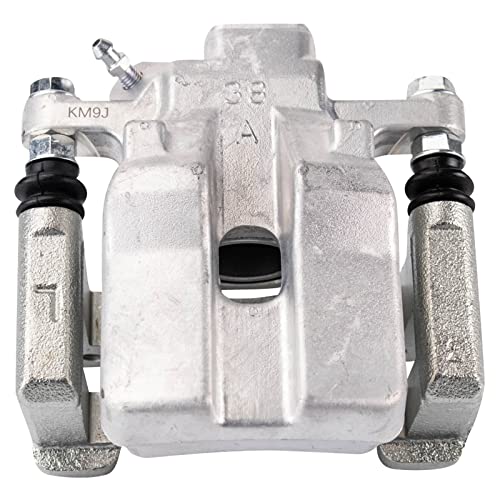 Image of TRQ Rear Left Brake Caliper w /Bracket Drivers Side