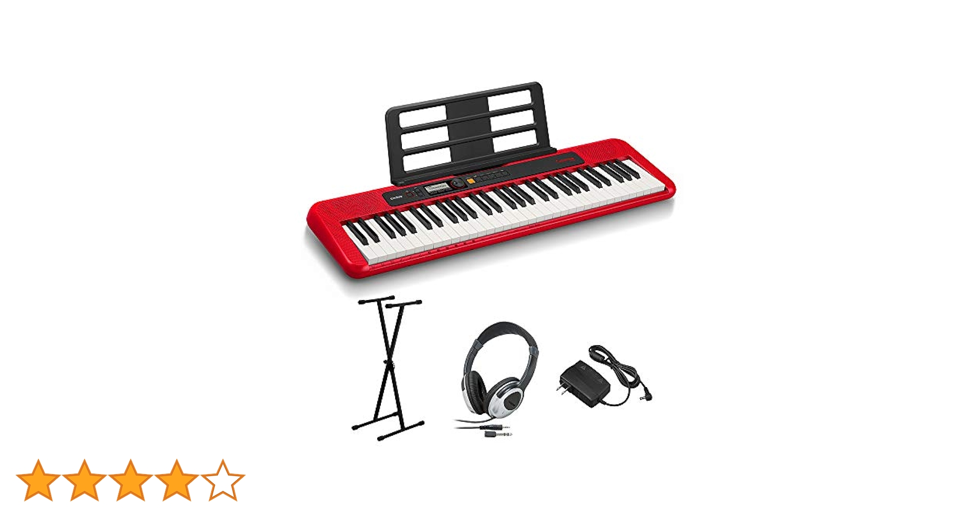 CASIO CT-S200 WE スタンド・イス・ヘッドホンセット 61鍵盤 Amazon | CASIO CT-S200 WE スタンド・イス・ヘッドホンセット