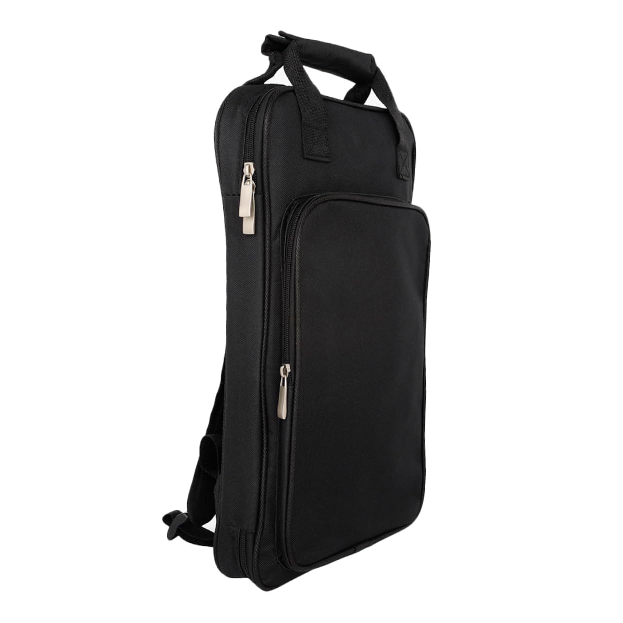 PartyKindom Porta Bacchette per Batteria Oxford Imbottitura in Cotone, Borsa Pratica e Resistente per Batteristi in Sale Prove e Concerti, Colore Nero