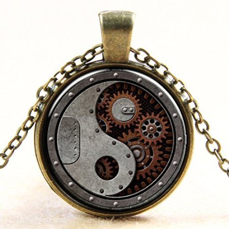 Lemonc Time gem punk necklace restoring ancient ways