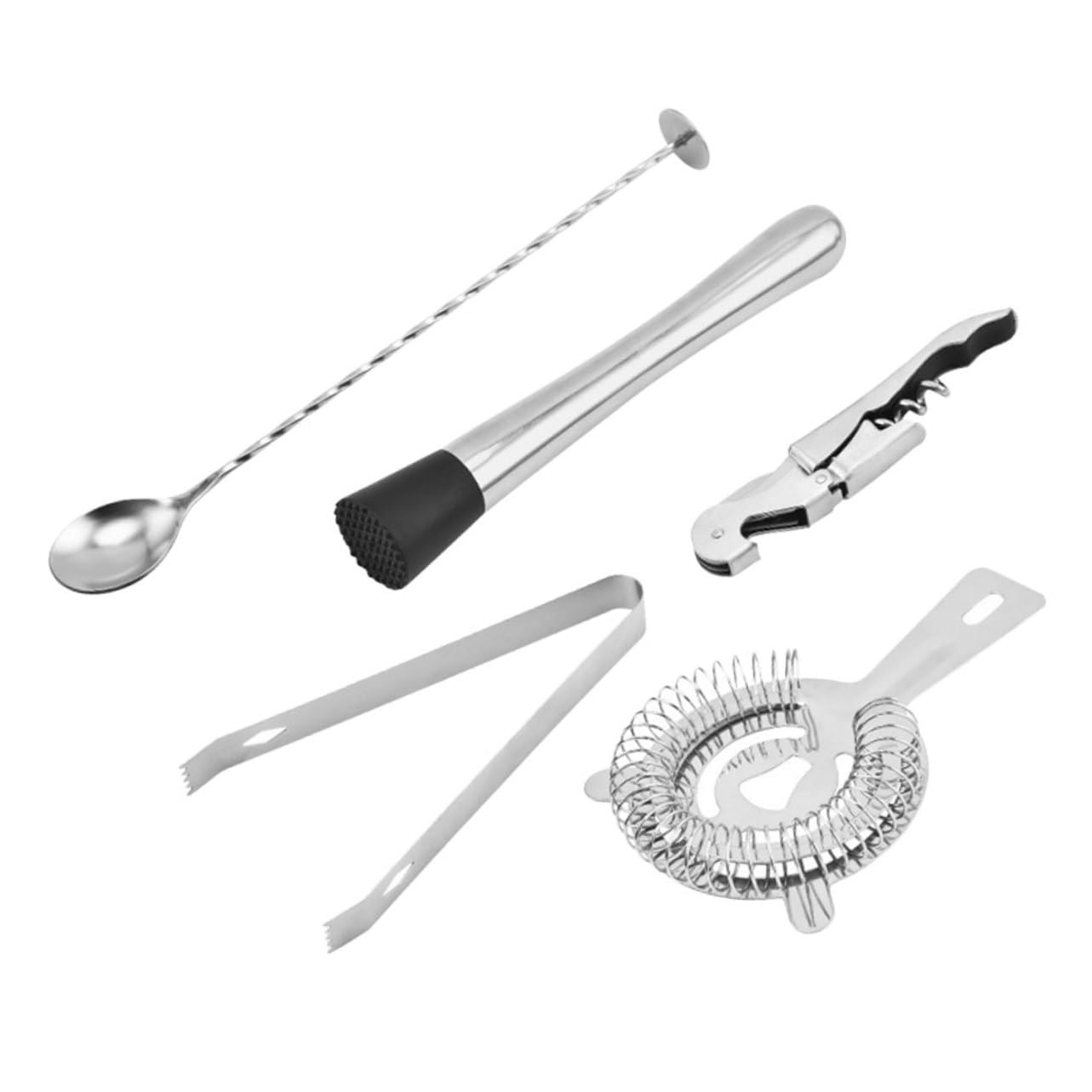 Kit de bartending en acier anti-fuite pour mélanger vos cocktails sans éclaboussure