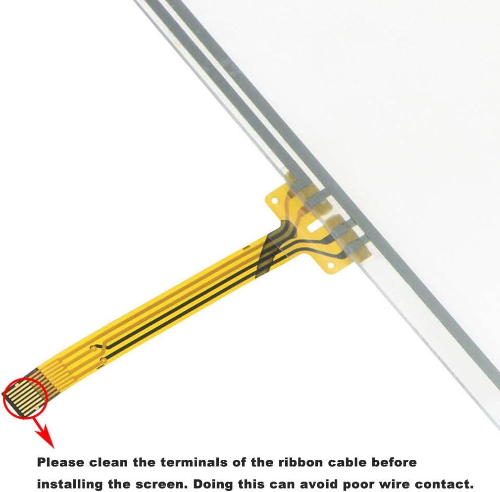 Navigation Touch Screen Digitizer Fit for Toyota 4Runner Radio 2014-2019 6.1-inch Entune Audio System Auto Car Stereo Receiver LCD Display Glass Panel Fix Repair GZTAUTO