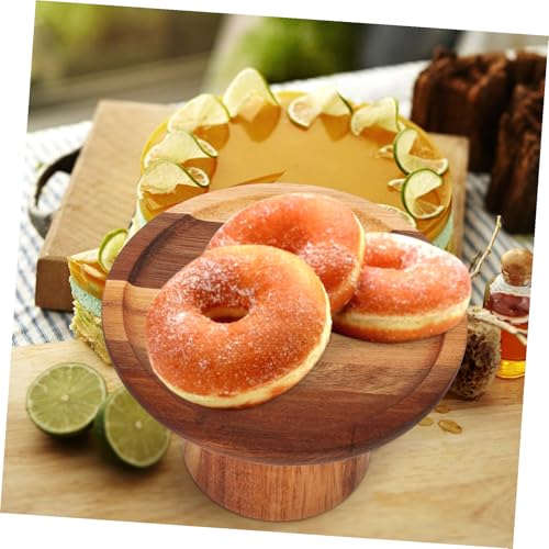 Présentoir à gâteaux design simple Angoily support bois mariages fêtes - 6