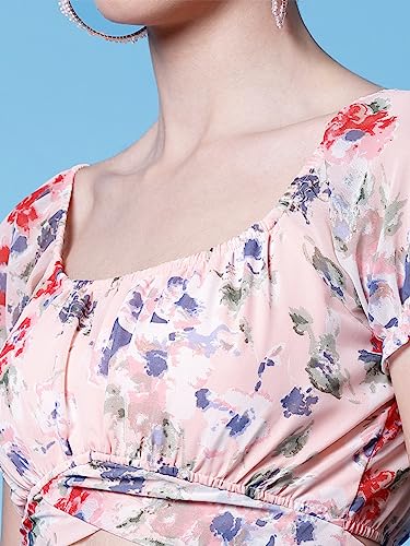 Image of OOMPH! Women's Floral Relaxed Fit Top