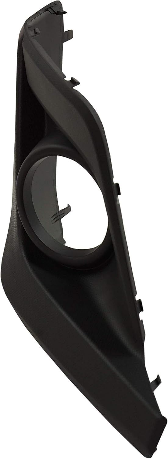 DAT AUTO PARTS Front Right Passenger Side Fog Light Hole Bezel Lamp Cover Trim Molding Bumper Insert Replacement For 2018 2019 2020 Subaru Crosstrek Black Textured Plastic SU1039121 57731FL081