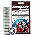 FastEddy Bearings 5X10X3 Ceramic Rubber Sealed Bearing MR105/W3-2RSC (10 Units)