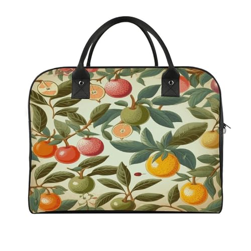 Maletín liviano para laptop con diseño de plantas y frutas miniatura 1