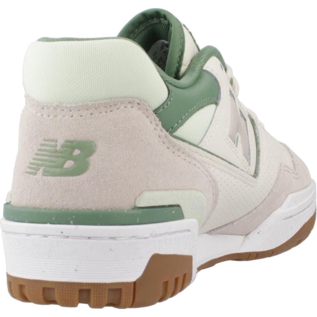 New Balance Women's 550 Sneakers: 6.5 Linen/Natural Mint/Mallard Green