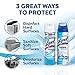 Lysol Disinfectant Spray + Fabric Disinfectant, Sanitizing and Antibacterial Spray, For Disinfecting and Deodorizing, Crisp Linen + Sundrenched Linen, 2 count (19 oz each) + 1 count (15 oz)