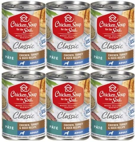 Chicken Soup for the Soul for Dogs, Adult Recipe, 13 Ounce Cans, Case of 6