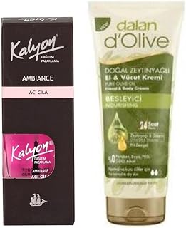 Kalyon Acı Cila + Dalan Tüp Krem 20 Ml