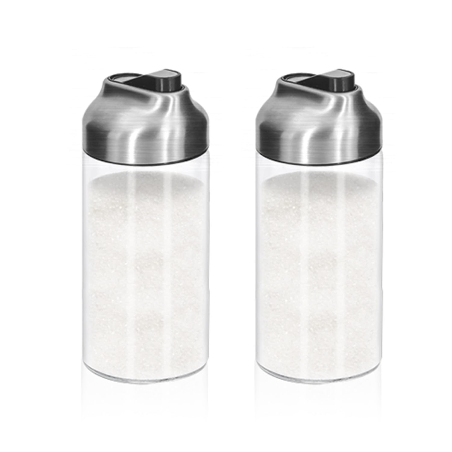 Sponsored Ad - 12 OZ Glass Sugar Dispenser with Pour Spout, Weighted Pourer, for Coffee, Tea & Baking