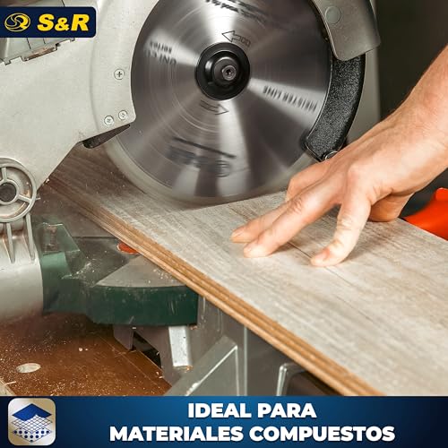 Miniatura 8 de S R Disco De Corte 254 Madera Y Metales - 96 Dientes Hoja De Sierra Circular. Calidad Profesional