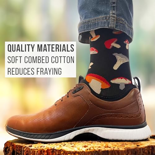 Men's Premium Comfort Mushroom Socks2