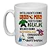 Tazza Mug 8 x 10 Scritta Iron Man Hulk Superman Batman Regalo Festa Compleanno