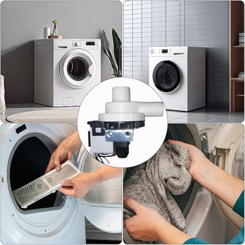 PEILINZE Drainage Pumps Drum Washing Machine Drainage Pumps Motor 30W Drain Motor Drain Pumps Part Accessories Replacement - Image 8