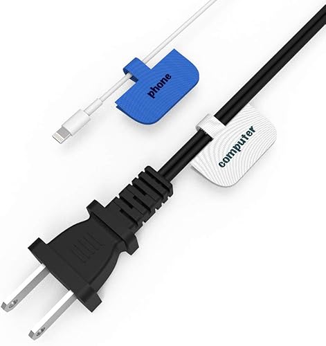 Miniatura 6 de XIAOXI - Etiquetas de cable de gran tamaño, etiquetas de cable, etiquetas de cable y etiquetas de alambre para gestión e identificación de cables,