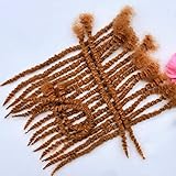 Linkmai Textured Locs 8-14inch 0.4cm and 0.6cm 100% Real Human Hair,Natural Black and #27 Dreadlock