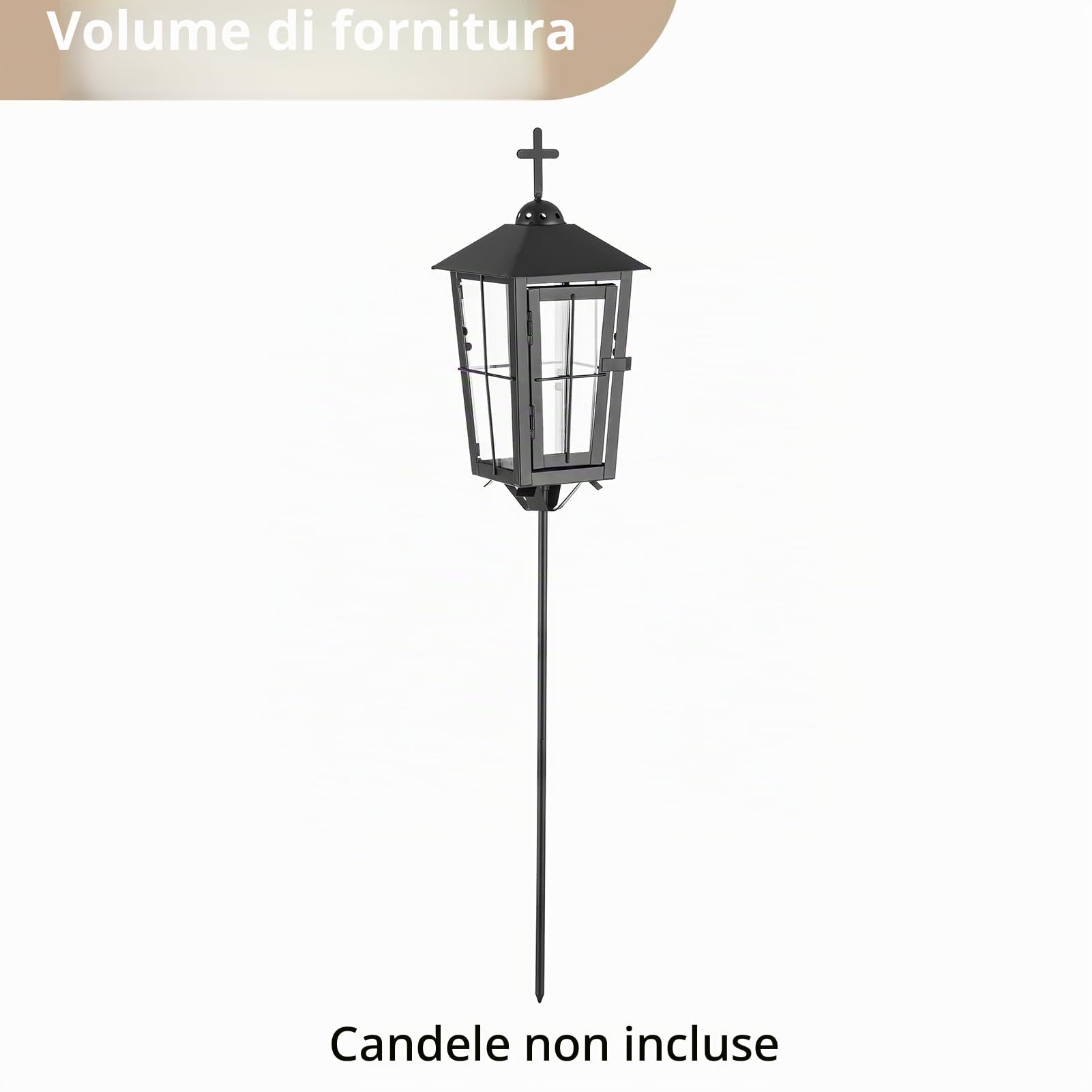 NUPTIO Lanterna da Tomba Cimitero Resistente