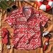 Tommy Bahama Boys Classic Woven Button-Down Short-Sleeve Hawaiian Shirt with Pocket for Kids (Pink Coral, Size 5/6)