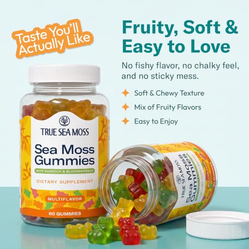 TrueSeaMoss Irish Sea Moss Gummies